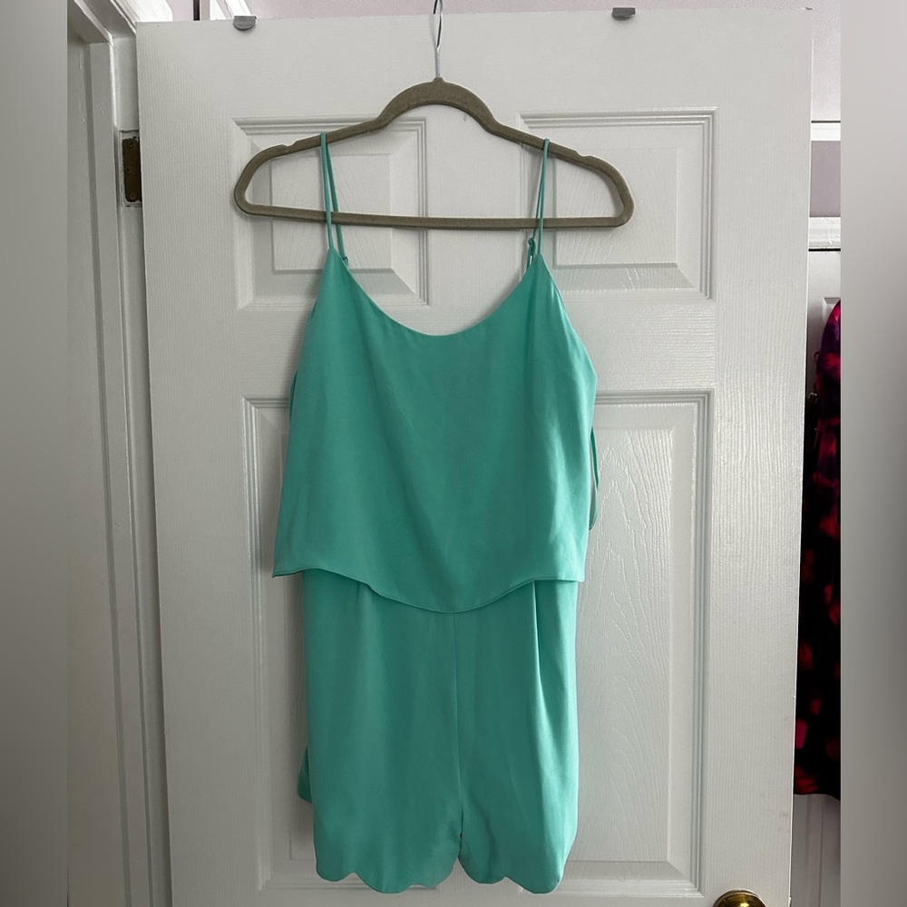 Teal Romper